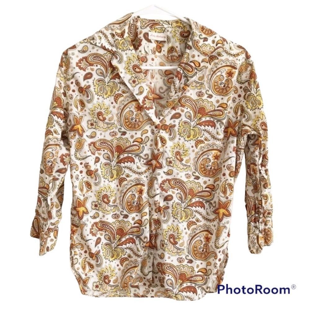 Vintage Paisley Blouse